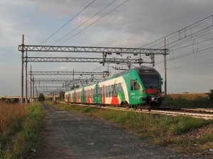 Il regionale Bologna-Milano di Tper effettuato con Etr350 Fer - Foto Ferdinando Ferrari