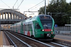 Etr350 Fer in servizio tra Bologna e Milano - Foto Manuel Paa