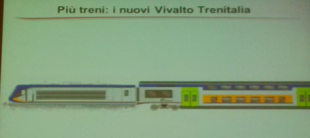 La nuova livrea per i convogli Vivalto - Foto Giovanni Giglio La nuova livrea per i convogli Vivalto - Foto Giovanni Giglio