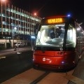 Il tram in piazzale Roma a Venezia - Foto Alessandro Zanchini/Comune di Venezia