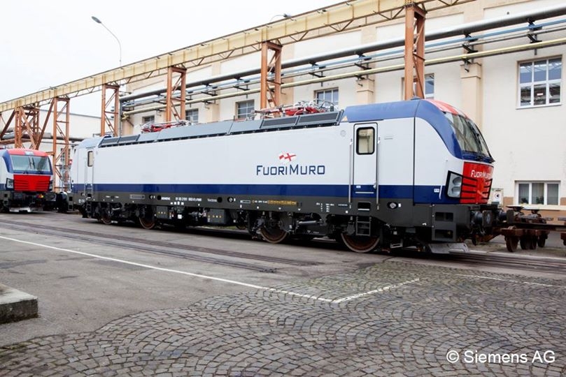 Le nuove locomotive Vectron E191 della Siemens per Fuorimuro - Foto Siemerns AG