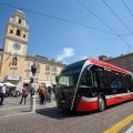 Il nuovo filobus eBus di Parma - Foto Tep