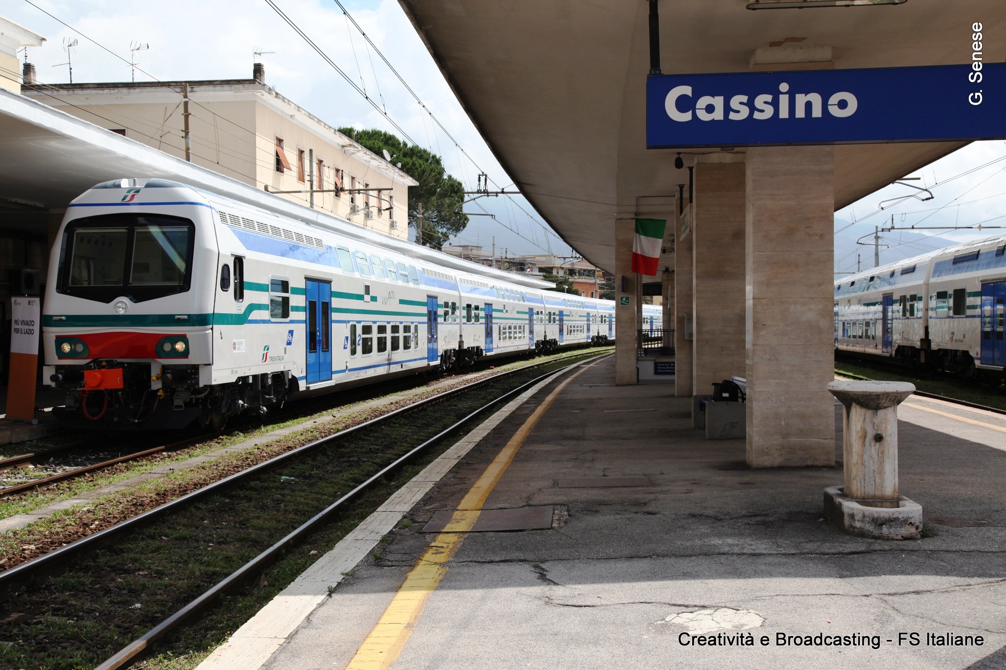 Il nuovo Vivalto per la Fl6 Roma-Frosinone-Cassino - Foto Senese/Gruppo Fs Italiane
