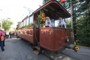 Il Tram storico n.6 a Cologna - Foto Comune di Trieste