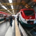 Leonardo Express nella stazione di Fiumicino Aeroporto - Foto David Campione (Ferrovie.it)