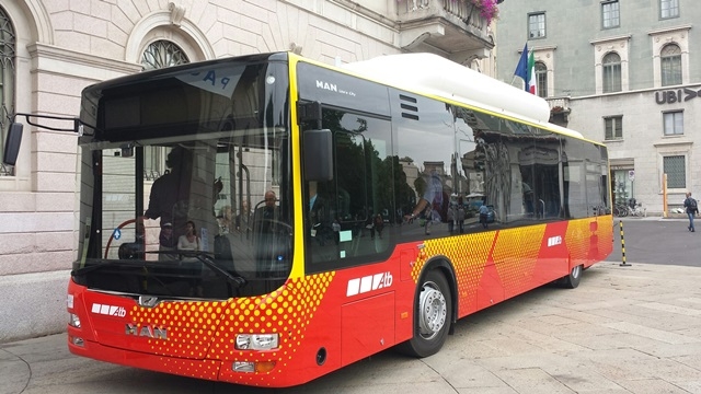 I nuovi bus Man Lion's City di Bergamo - Foto Atb