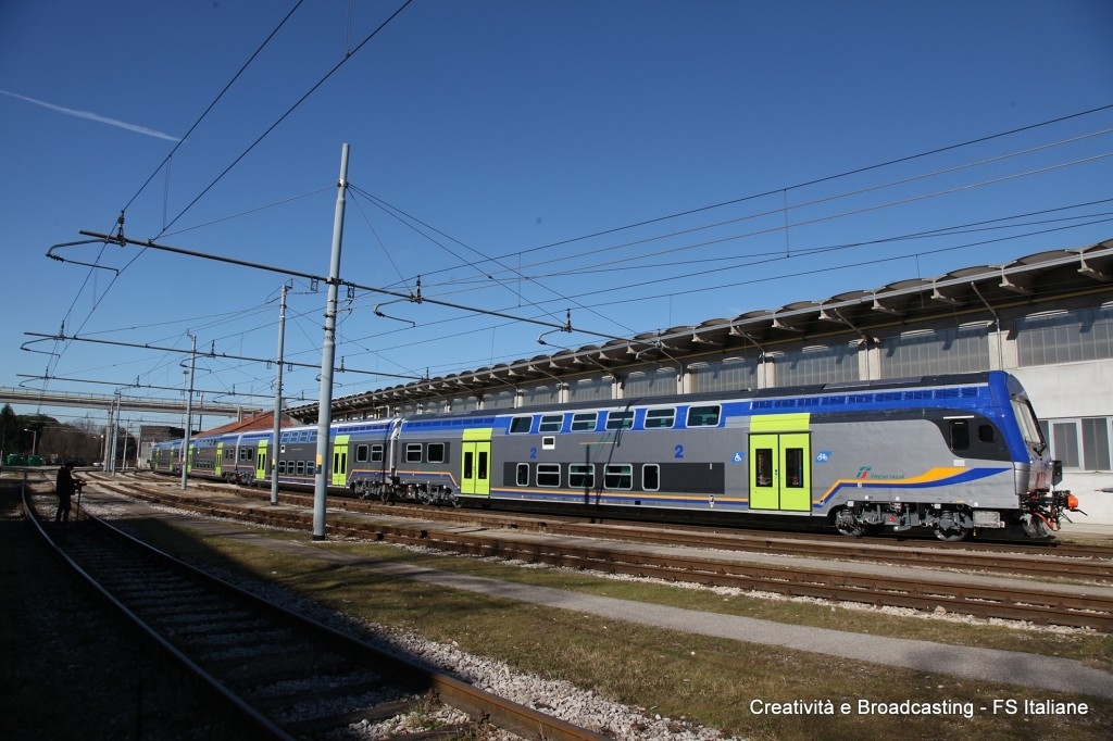 Il nuovo Vivalto per il Veneto - Foto Gruppo Ferrovie dello Stato Italiane