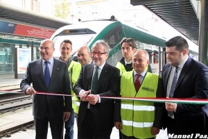 L'Ad del Gruppo FS Italiane Mario Elia e il presidente della Regione Lombardia Roberto Maroni - Foto Manuel Paa