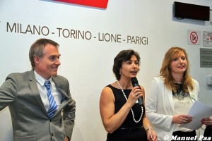 Conferenza stampa presso la boutique SNCF di Milano Garibaldi - Foto Manuel Paa