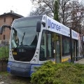 La nuova linea tram 6 di Torino al capolinea di piazza Hermada - Foto Alessandro Frola