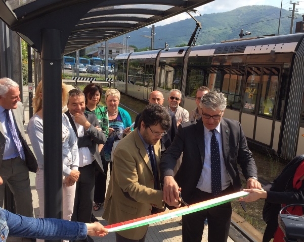 N. Consiglio Presidente TEB - F. Terzi Sindaco di Albino - Foto Teb