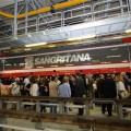 La nuova locomotiva TRAXX E483 realizzata da Bombardier per Sangritana - Foto Sangritana