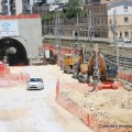 Lavori per il passante ferroviario a Palermo Notarbartolo - Foto Gruppo FS Italiane