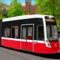 Rendering del nuovo tram Flexity di Vienna - Foto Bombardier