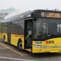 Il nuovo bus Solaris Urbino12 a metano - Foto Seta