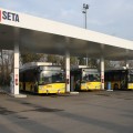 Il distributore a metano di Seta a Modena - Foto Seta