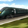 Rendering del treno GWR che Hitachi Rail Italy realizzerà a Pistoia