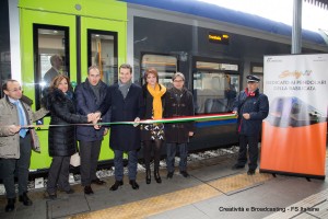 Inaugurazione del treno ATR220 Swing sulla tratta Potenza-Foggia - Foto FS Italiane