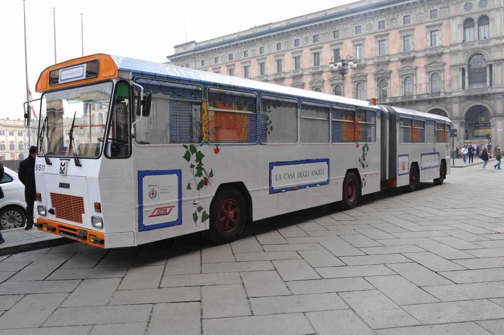 Il bus "Casa degli Angeli" - Foto ATM