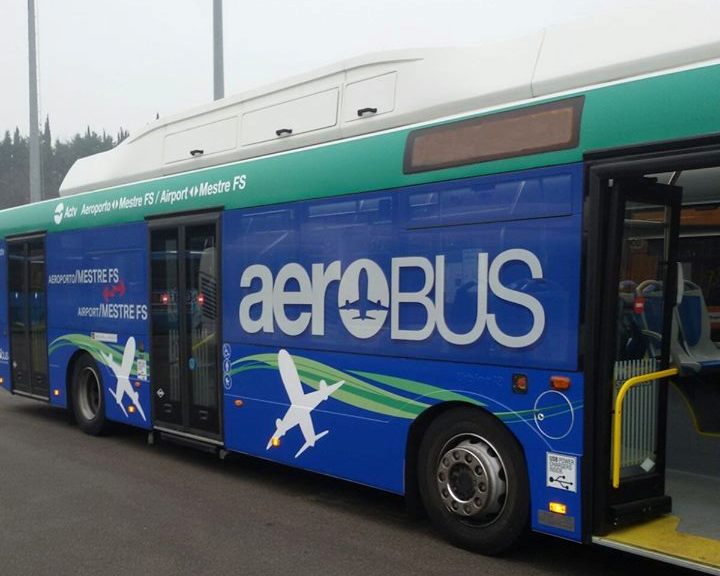 La nuova livrea Aerobus di Venezia - Foto Actv